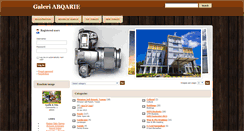 Desktop Screenshot of galeri.abqarie.com